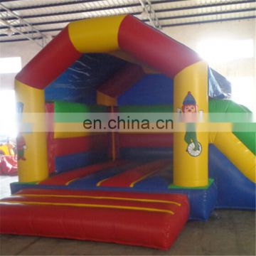 2017 hot sale commercial Professional manufacture high quality inflatable slide clown,inflatable bouncers combo