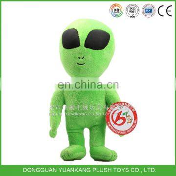 Custom green and orange alien doll toy