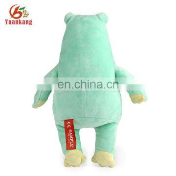 Wholesale Light Green Frog Stuffed Toy Plush Pillows