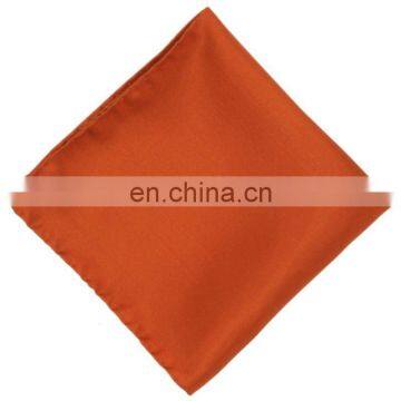 Pure Color Silklike Luxury Feeling Satin Handkerchief