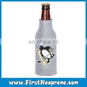 Skating Hockey Sports Neoprene Zippered Bottle Coolies