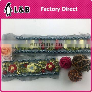 Mutli Color Mechanical Embroidery Flower Patch for Clothing photo-6