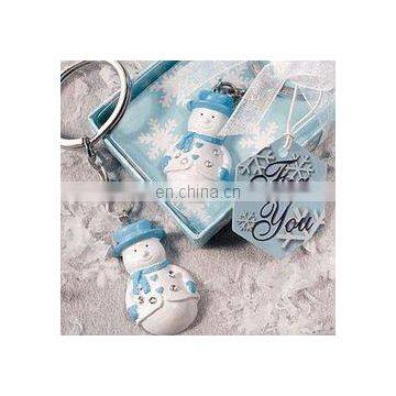 Snowman Key Chain Wedding Favors