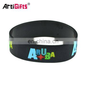 Wrist band Maker Free Sample Fancy Custom Silicone Wrist Band
