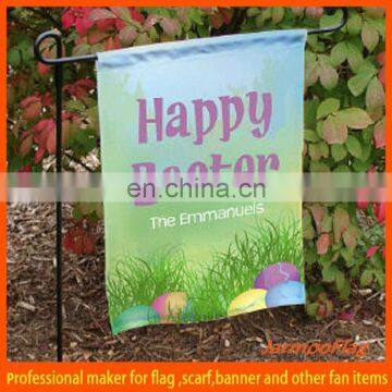 custom sublimation garden flag fabric