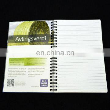 pvc cover loose-leaf custom printed note book