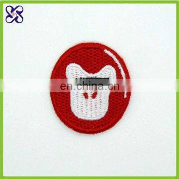 CHINA cute monkey custom embroidery patches for clothing