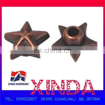 star shaped button Metal Button for Garment