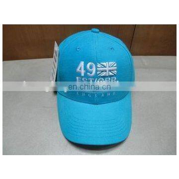 top quality embroidery kids caps baseball cap