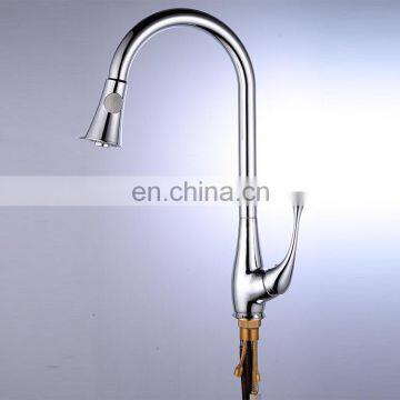 China made flexible pull out kitchen mixer / kitchen faucet/sink mixer