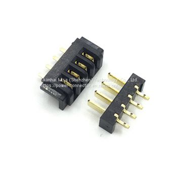 MISA 4 pin pitch 2.5mm male and famale  blade battery connector