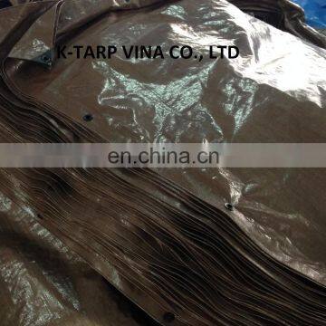 130 GSM BROWN Tarpaulin 100% Raw Material Imported From Korea photo-2