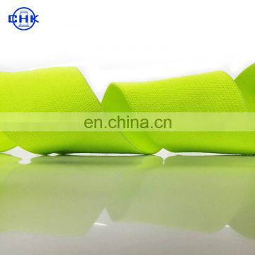 High quality green elastic band for textile