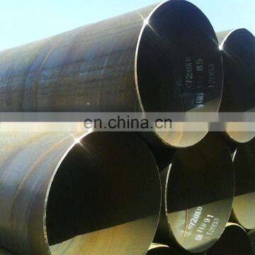 Discount spiral welded steel pipe price with high quality