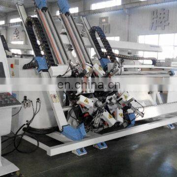 CNC Aluminium Window Corner Forming Machine Window Making Four Head Corner Crimping Machine photo-2