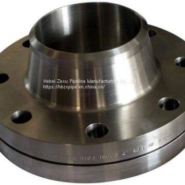 Butt Welded Flange With Neck Flange Threaded Flange Welding Neck Flange photo-2