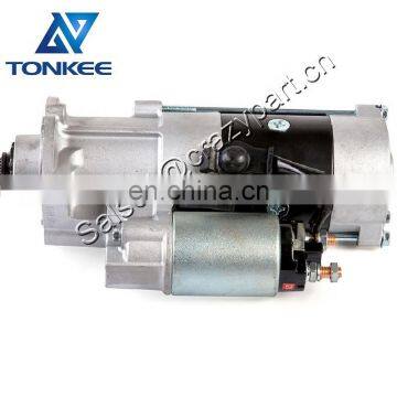 Excavator motor 12V 4.0KW 9T Original Starter motor for engine V3300