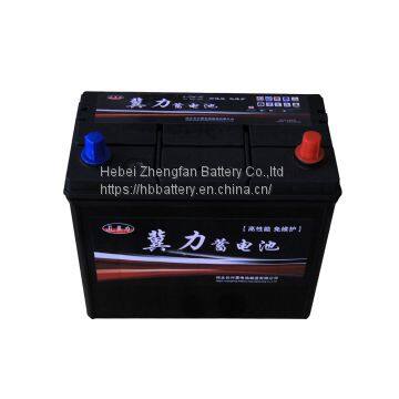 zhengfan battery 95D31 lead acid MF automotive car  battery  EFB car battery start stop battery  auto starter battery NX120-R/L N70ZR/L car starter batteries