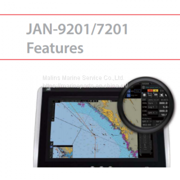 JRC JAN-9201/7201 ECDIS