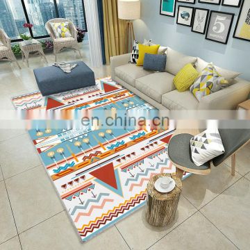 Household modern manufacturers flannel rectangle floral carpet