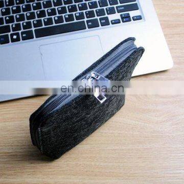 Felt Laptop Charger and Mouse Travel Pouch Case With Zipper photo-3