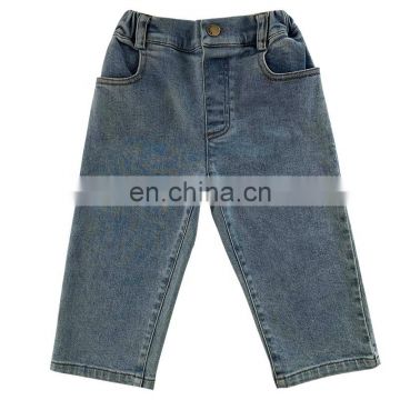 6403 Quickly delivery supplier baby girl pants latest design jeans pants for girl