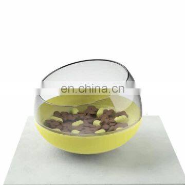 Dog Slow Feeder Spill-Proof Pet Tumbler Bowl Puzzle Toys Slow Feeder IQ Training Exercise Games Food Bowl