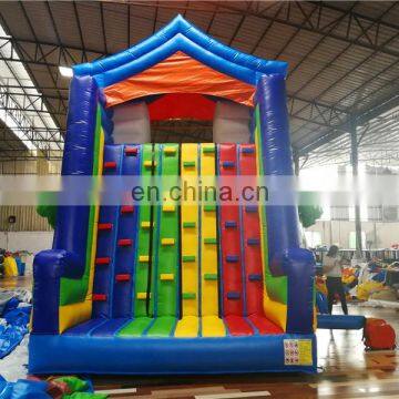 Mobile Cliff Climb Camp Sporting Inflatable Rock Slide for Children Amusement Parks photo-2