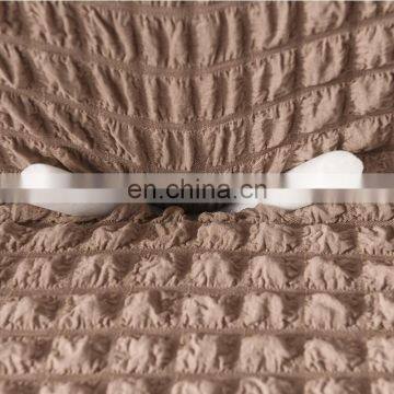 Wholesale New Design Household Decoration Protect Elastic Counch Cover Stretch Seersucker Material Universal Sofa Cover photo-7