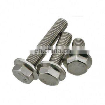 High Quality Black Flange Bolt All Size for Din6921 Hex Flange Bolt photo-4