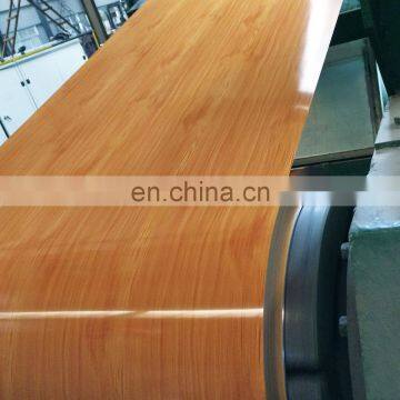 Color Coated Galvanized Metal hs Code Wood Pattern Ppgi Steel Coil Sheet Full Form for Decoration photo-3