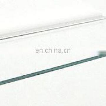 Flat Polished Edge Tempered Wall Mounted Bathroom Glass Shelf photo-5