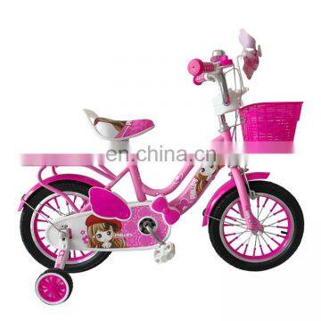12 14 16 Girl Pink Cute Bikes With Steel Basket/Back Big Seat One Frame Painted Bikes for Girls Gifts/children Bicycle Girl Bike photo-5