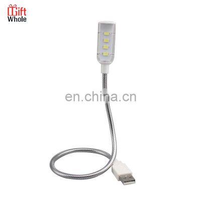 4 Led Lights And Flexible Gooseneck - Switch On Head Usb Led Lamp photo-3