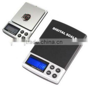 2000g x 0.1g LCD Portable Digital Jewelry Scale