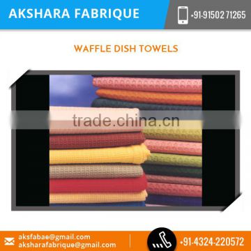 High Quality Standard Size Waffle Dish Towels