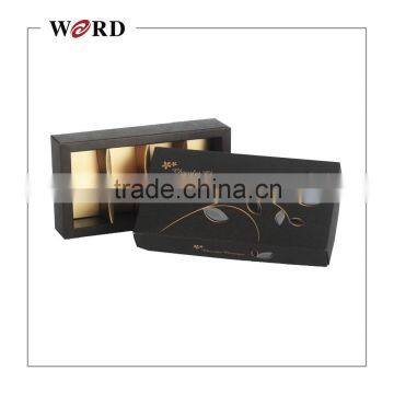 Custom Luxury Cardboard Paper Gift Chocolate Packaging Box
