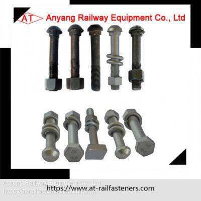 Rail Joint Bolts, Fish Bolts, Track Bolts for Conjunction Railway Rail Joint Bars photo-2