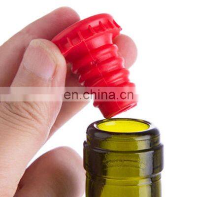 Kitchen Silicone Anti-lost beer corks hanging Button sealing plug wine stopper seasoning cork stoppers