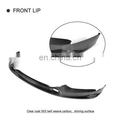 5Series G30 G31 G38 Carbon Fiber Front Spoiler for BMW G30 G31 G38 520i 530i 540i M-sport 17-19 photo-3