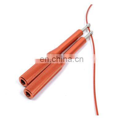 Factory Wholesal Bearing Jump Rope Excercise Fitness Workout Light Steel Wire Skipping Ropes Metal Speed Gym Training photo-5