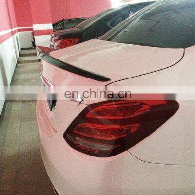 A Type Carbon Fiber Rear Trunk Spoiler Lip for Mercedes Ben z C Class W205 2015 photo-2