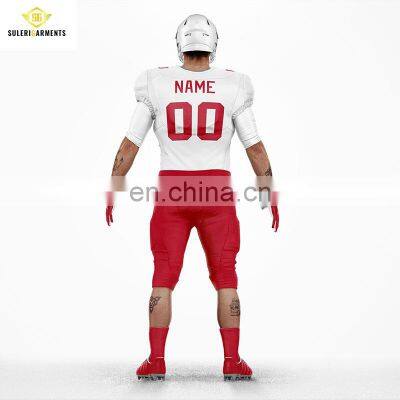 Latest Design American Football Uniform Sublimation Sportswear Football Uniform in All Colors photo-3