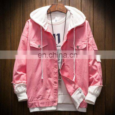 The New Listing Baseball Jacket Custom Fleece Denim Woman Man Windproof Down Sweatersuit Sweatsuit photo-4