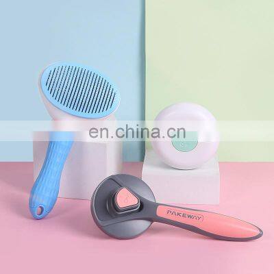 Pet Supplies Dog Hair Brush Deshedding Tool Products Cat Dog Hair Lint Stainless Steel Removal Brush Cleaning And Grooming Comb