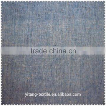 thin linen/cotton denim fabric 5 oz