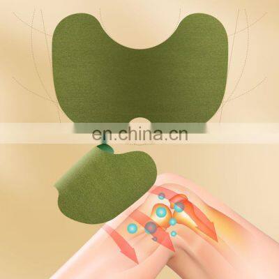 OEM Herbal Knee Joint Patches Wormwood Paste Knee Arthritis Pain Relief Patch Neck Mugwort Rheumatism Parches-para-artritis photo-2