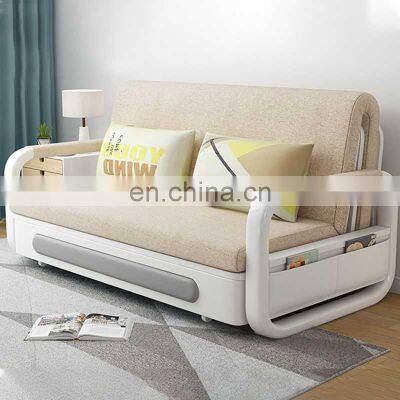 cheap price modern luxury wooden living room furniture portable bed chair sofas sleeper folding sofa cum bed with storage