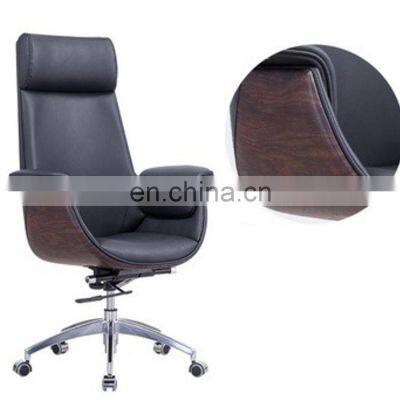 High quality high end boss CEO chair factory made new leather executive swivel reclining office chair