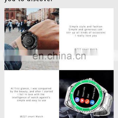 Z27 SmartWatch Call Android Waterproof Ip67 Heart Rate Reloj Smart Watch Blood Pressure Oxygen Women Smart Watch Smart Watch photo-5